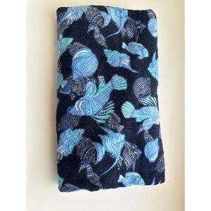 Talbots 200% cotton fish  nautical  36x70 beach towel